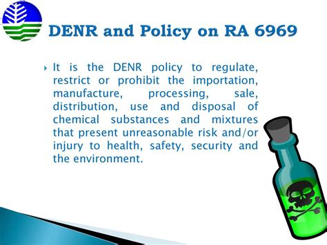 mixtures that present unreasonable risk and/or injury to health or .